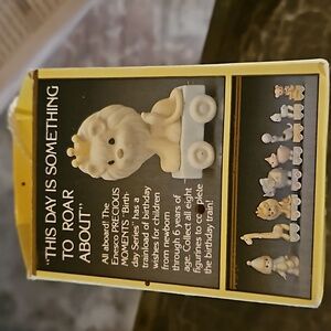 Precious Moments birthday train lion 5 yr old